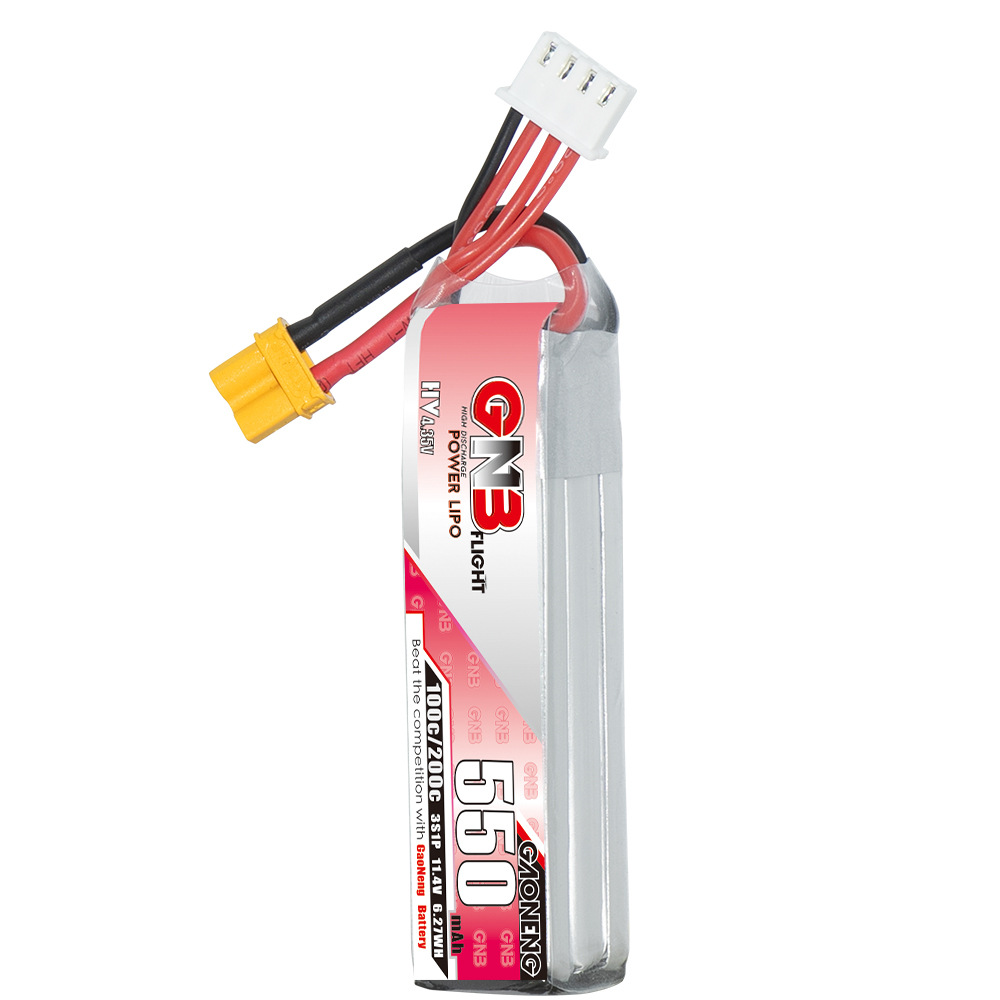 GNB HV 11.4 فولت 550 مللي أمبي - مراجعة Drone Battery Plate وسعره